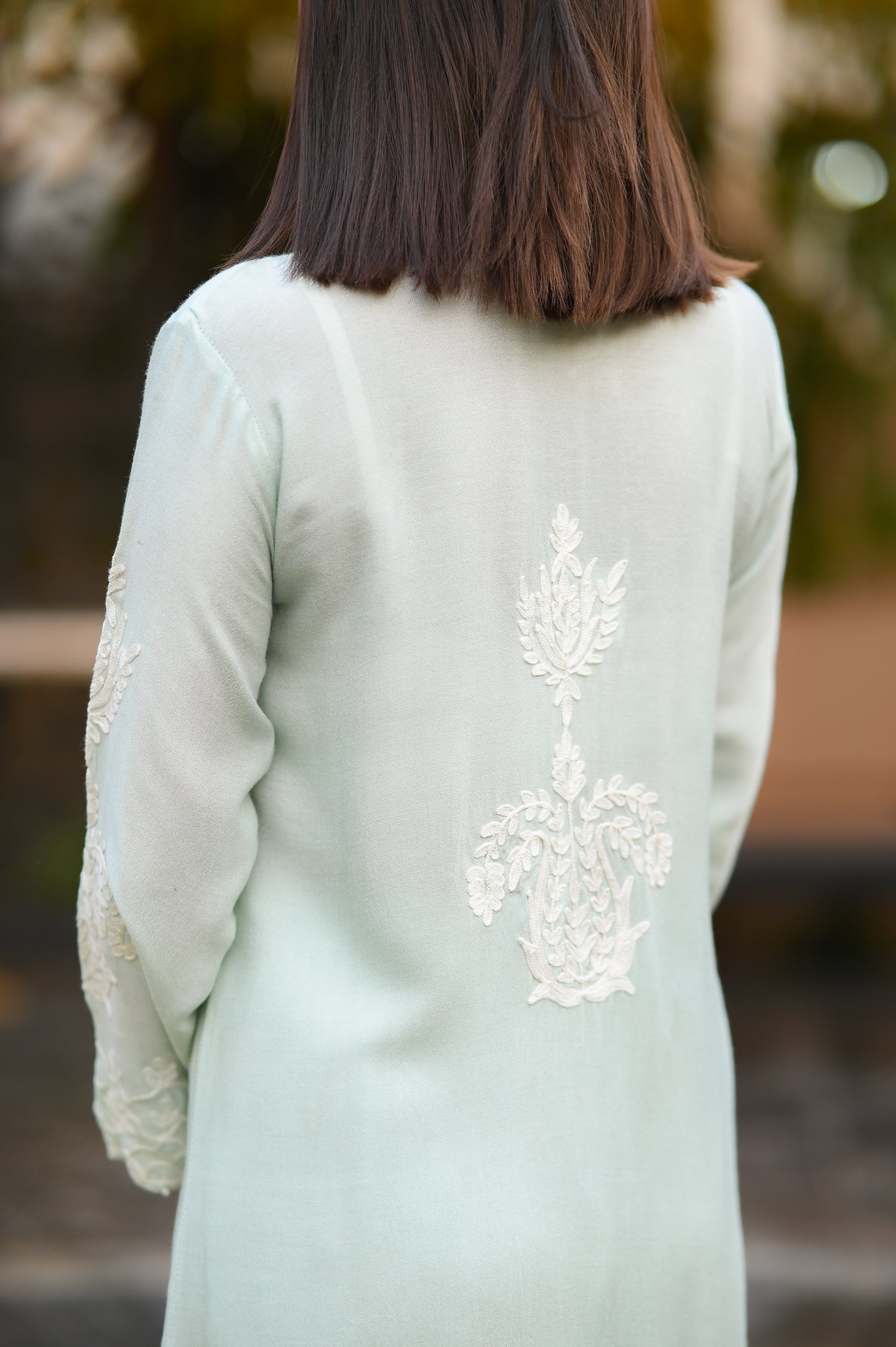Cēlēste - Ice Blue Cotton Net Ensemble